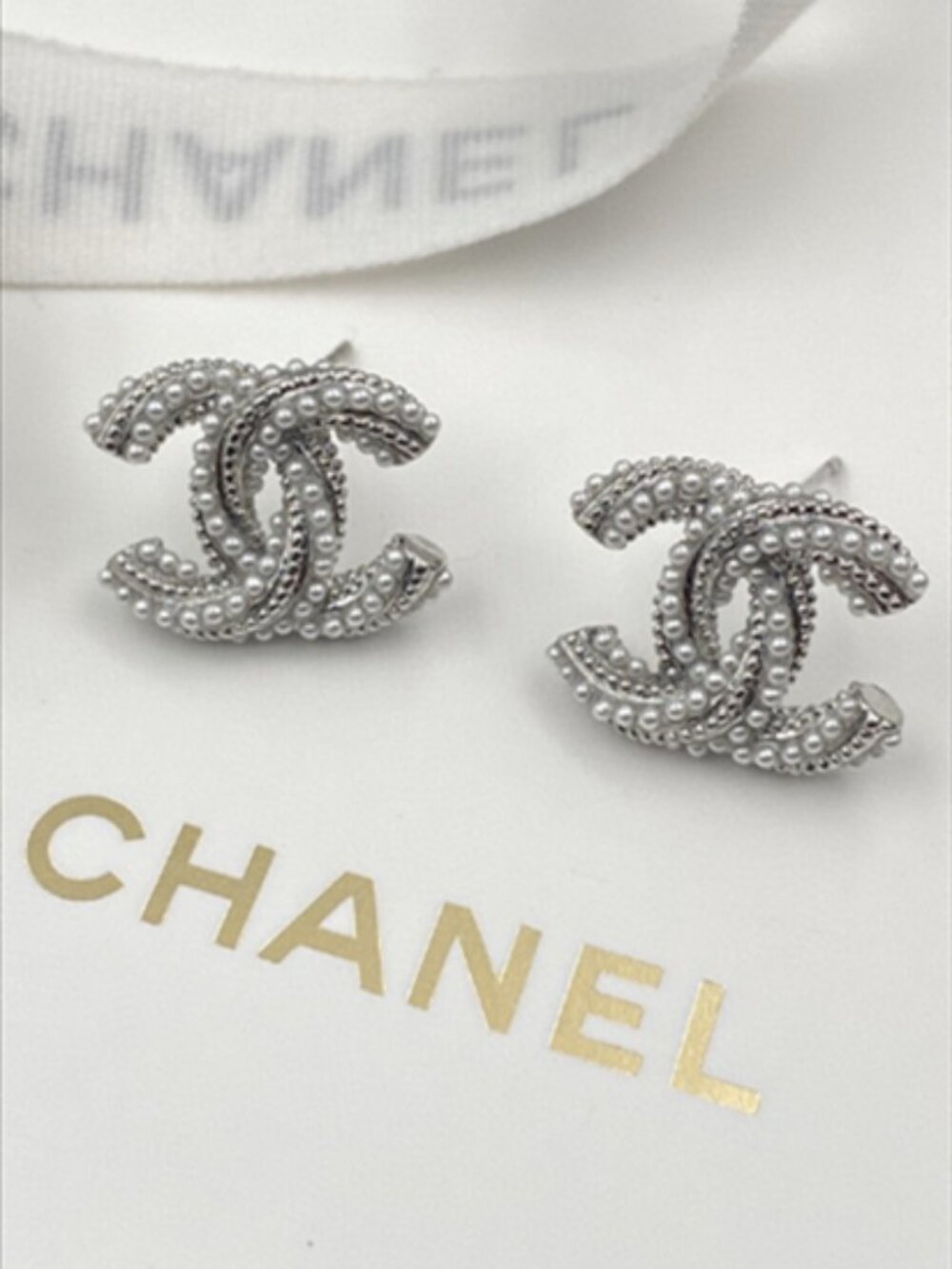 Chanel Double C Earrings - Picture 5 of 5